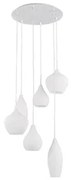 Závesné svietidlo IDEAL LUX Soft SP6 Bianco 087818