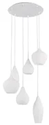 Závesné svietidlo IDEAL LUX Soft SP6 Bianco 087818