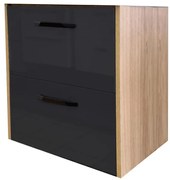 Skrinka Eden D60 dub craft/grafit