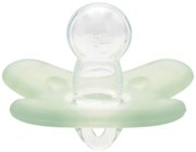 Symetrický silikónový cumlík Canpol Babies, 0-6 m, zelený
