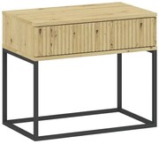 Nočný stolík 1S nízky-60 bez rukovätí artisan