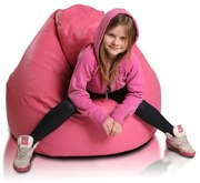 Sedací vak malá guľa ružová EMI