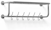 Vešiak na kabáty OLDHAM, 800x300x240 mm, strieborný