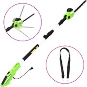 vidaXL Elektrické teleskopické nožnice na živý plot 41 cm 550 W