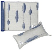 Sada do sauny na ležanie Merellä, modrá rain