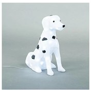 LED vonkajšia dekorácia LED/3,6W/230V IP44 studená biela s dalmatínskym vzorom