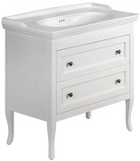 Sapho Sapho, RETRO umývadlová skrinka 83,5x80x43cm, starobiela, 1631