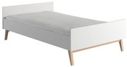 Biela detská posteľ 120x200 cm Swing – Pinio