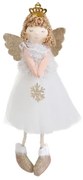 Závesná vianočná dekorácia ALLIN anjel 867915