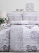 Predĺžené obliečky mikroplyš Exclusive – Selina sivohnedé