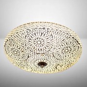 Stropné svietidlo stropnica mozaika Melon CRYSTAL Ø50