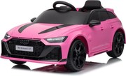 Detské elektrické autíčko Audi RS6 Avant GT ružové