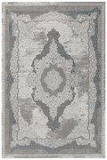 Koberec Allora Plus B827B ornament, sivý
