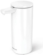 Bezdotykový dávkovač mydla Simplehuman 414 ml dobíjacia biela oceľ SHST1075