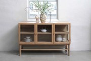 Dizajnová komoda Dallan 140 cm prírodný dub