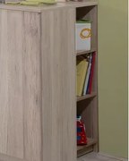 Nízky regál Cariba, dub san remo%