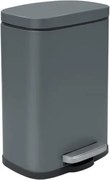 Spirella Spirella pedálový odpadkový kôš akira matná šedá oceľ 5 l 10.19836