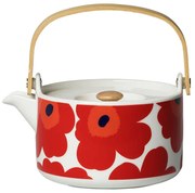 Kanvica Oiva Unikko 0,7l, červeno-biela