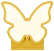 Žltá detská lampička Butterfly - Candellux Lighting