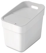 Biely odpadkový kôš na triedený odpad z recyklovaného plastu 20 l Ready To Collect – Curver