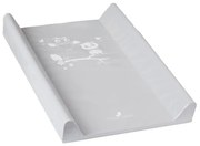 Tega baby sivá prebaľovacia podložka so zelenou sovičkou