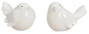 Keramický vtáčik BIRDAMIC 9 cm - viac variantov Farba: Biela