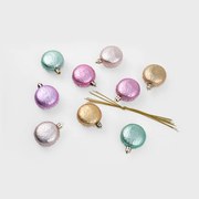 Vianočné ozdoby MACARONIE 714597 (9ks)