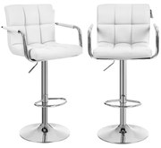 Barové stoličky LJB93W 2ks