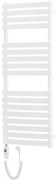Mexen Bachus, elektrické vykurovacie teleso 1200 x 500 mm, 600 W, biela, W109-1200-500-2600-20
