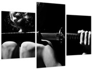 Obraz - Žena s mečom (90x60 cm)