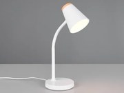 Stolová LED lampa Pongo, biela%