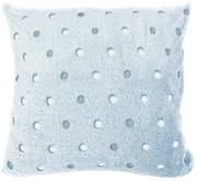 DEKORAČNÁ OBLIEČKA NA VANKÚŠ NEON 40X40 CM MODRÁ