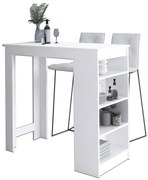 Barový stôl 115cm biely