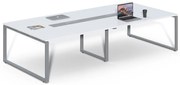 Konferenčný stôl Houseland Prime Meet 02 320 cm biely