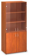 Vysoká skriňa ProOffice 80 x 47 x 178 cm, čerešňa