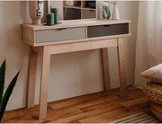 Konzolový/toaletný stolík Epik, dub/šedý%