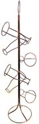 Stojan na víno Wind (4 farby: medená, zlatá, strieborná, čierna)