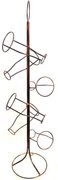 Stojan na víno Wind (4 farby: medená, zlatá, strieborná, čierna)