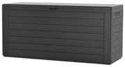 Prosperplast Úložný box WOODEBOX, 280L, 120x46x57cm, antracitová