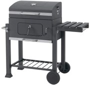 Gril na drevené uhlie BBQ 117x66x108cm
