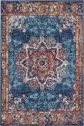 Hanse Home 200x280 cm Kusový koberec Luxor 105637 Maderno Blue Multicolor, modrá, obývacia izba