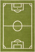 Koberec CLARA KIDS 02922A Ihrisko zelený / krémový