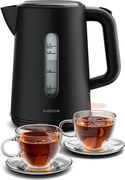 Klarstein Velaire rýchlovarná kanvica | 1,7 l | 2200 W | 360° otočný podstavec | Moderný minimalistický dizajn