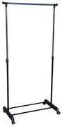 Pojazdný stojan na odevy Ida - výška 90 - 159 cm