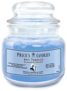 Price´s FRESH AIR vonná sviečka  v skle Anti tabak - horenie 30h