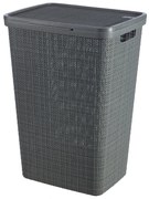 Curver Kôš na špinavú bielizeň Jute šedý 58L