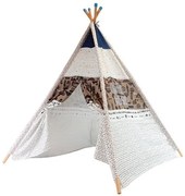 Lean Toys Detský Teepee stan – Dinosaury 145cm