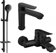 Mexen Pecos DQ40 vaňová súprava, čierna - 72703DQ40-70