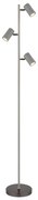 Globo 57911SS - Stojacia lampa ROBBY 3xGU10/5W/230V šedá