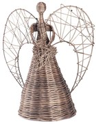 Anjel prútený Provence srdce Elegance I.priemer32 x v. 70(cm)